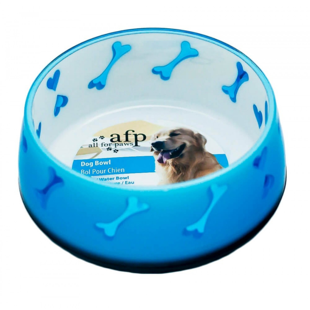 PLATO PARA MASCOTA AZUL LARGE 970ML