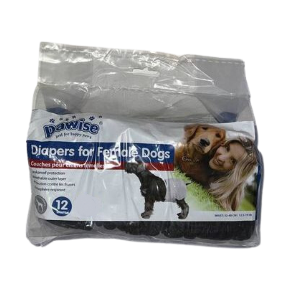 PAÑALES PARA HEMBRA XL NEGRO