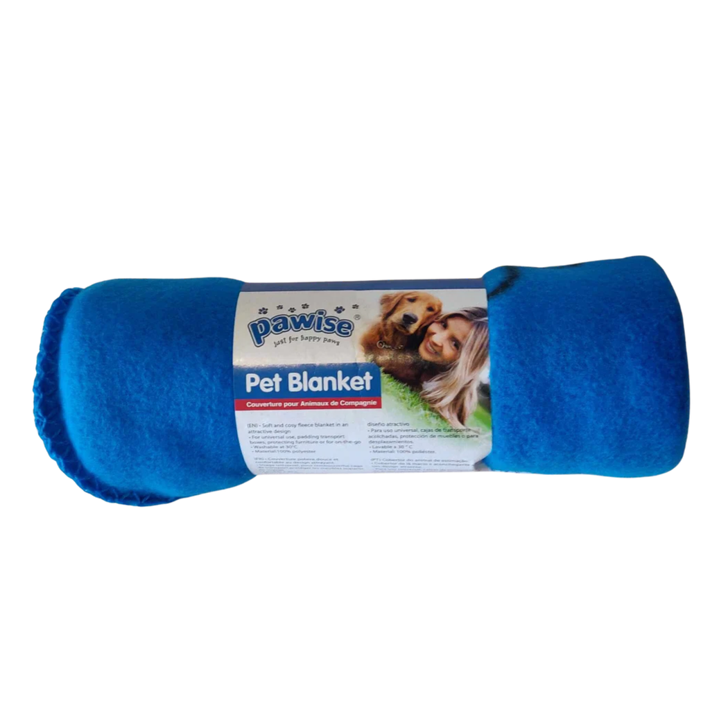 FRAZADA PARA MASCOTA CON HUELLA