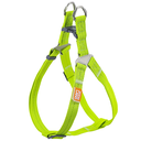 JUEGO DE ARNÉS CON CORREA TIPO CORDÓN /VERDE CAÑA / TALLA M