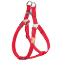 JUEGO DE ARNÉS CON CORREA TIPO CORDÓN / ROJO / TALLA M