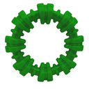 NYLABONE RING GREEN TOY POWER