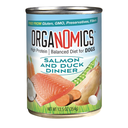 ORGANOMICS SALMON & DUCK DINNER FOR DOGS 12.8OZ