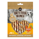 ZEUS BETTER BONES POLLO PALITO ENVUELTO CON POLLO TWIST 10PK 114GRS