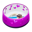 PLATO PARA MASCOTA ROSA LARGE 970ML