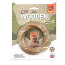 JUGUETE PARA PERRO ARO DE MADERA SINTETICA LIBRE DE ASTILLAS